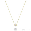 Bezel Diamond Necklace