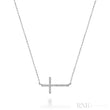 Karma Cross Diamond Necklace