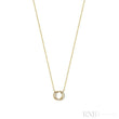 Necklace Diamond Double Circle of Life-RNB Jewellery
