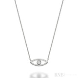 Evil Eye Diamond Necklace