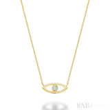 Evil Eye Diamond Necklace