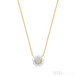 Pearl & Diamond Necklace - Collier Diamant & Perle-RNB Jewellery