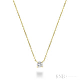 Solitaire Diamond Necklace
