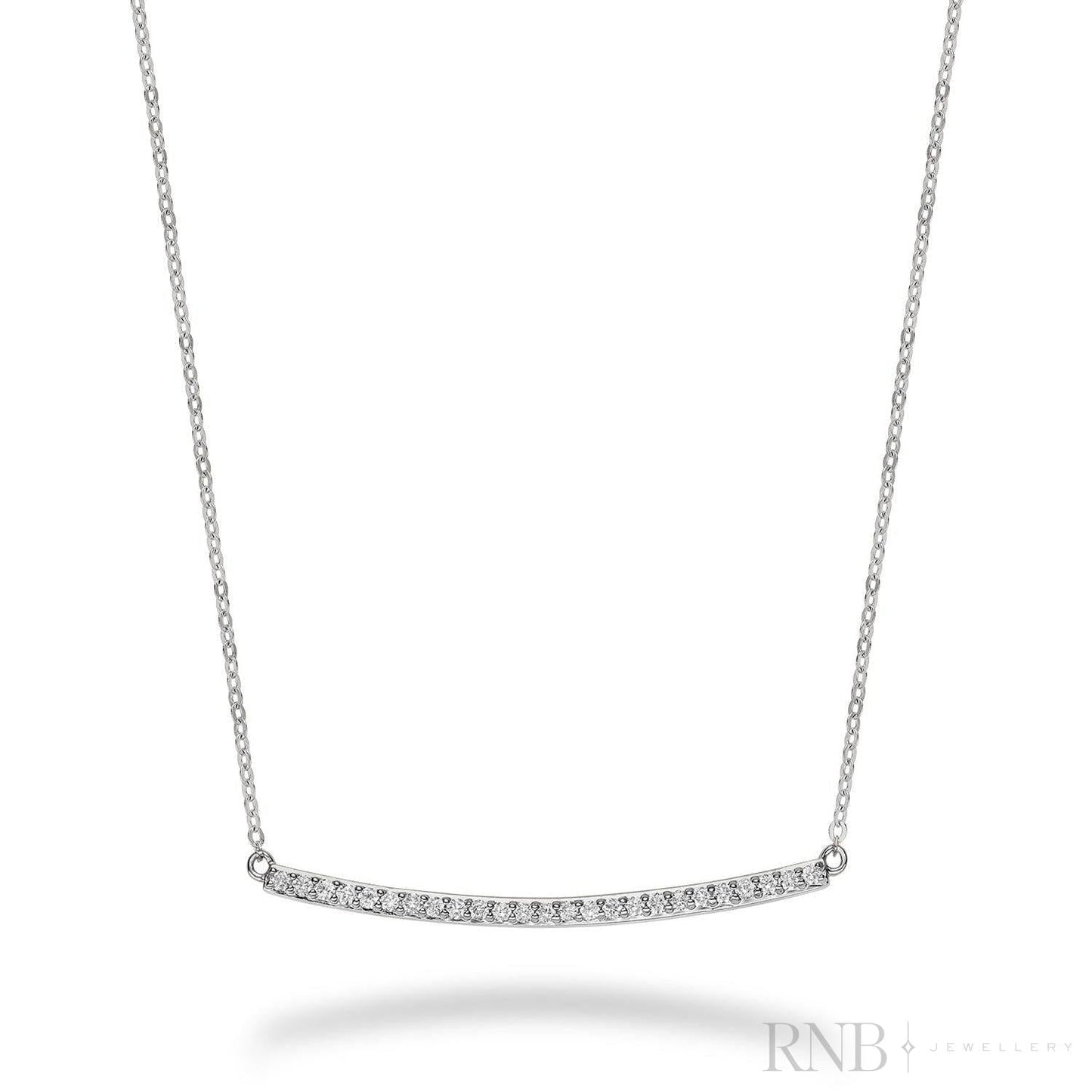 Bar Diamond Necklace
