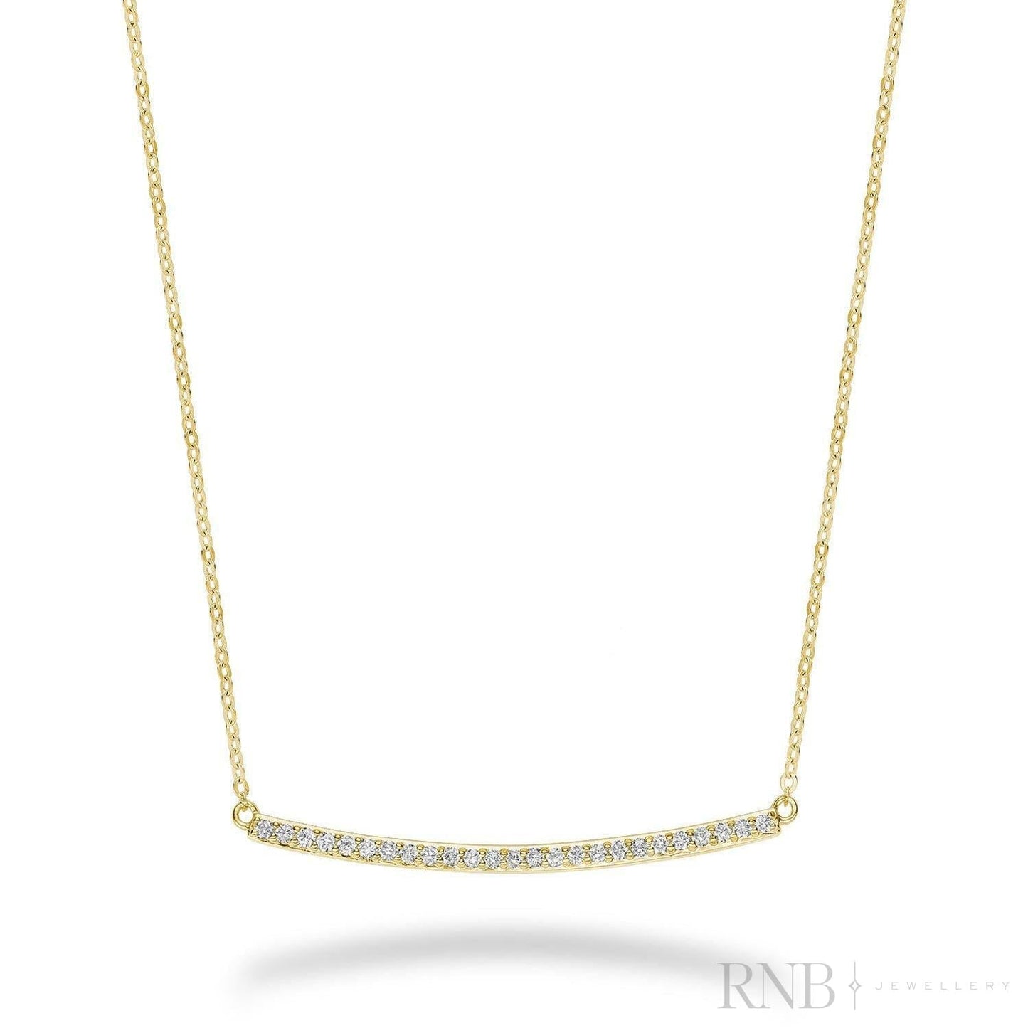 Bar Diamond Necklace