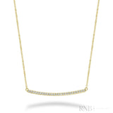 Bar Diamond Necklace
