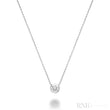 Bezel Set Diamond Necklace