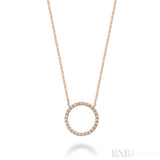 Circle of Life Diamond Necklace