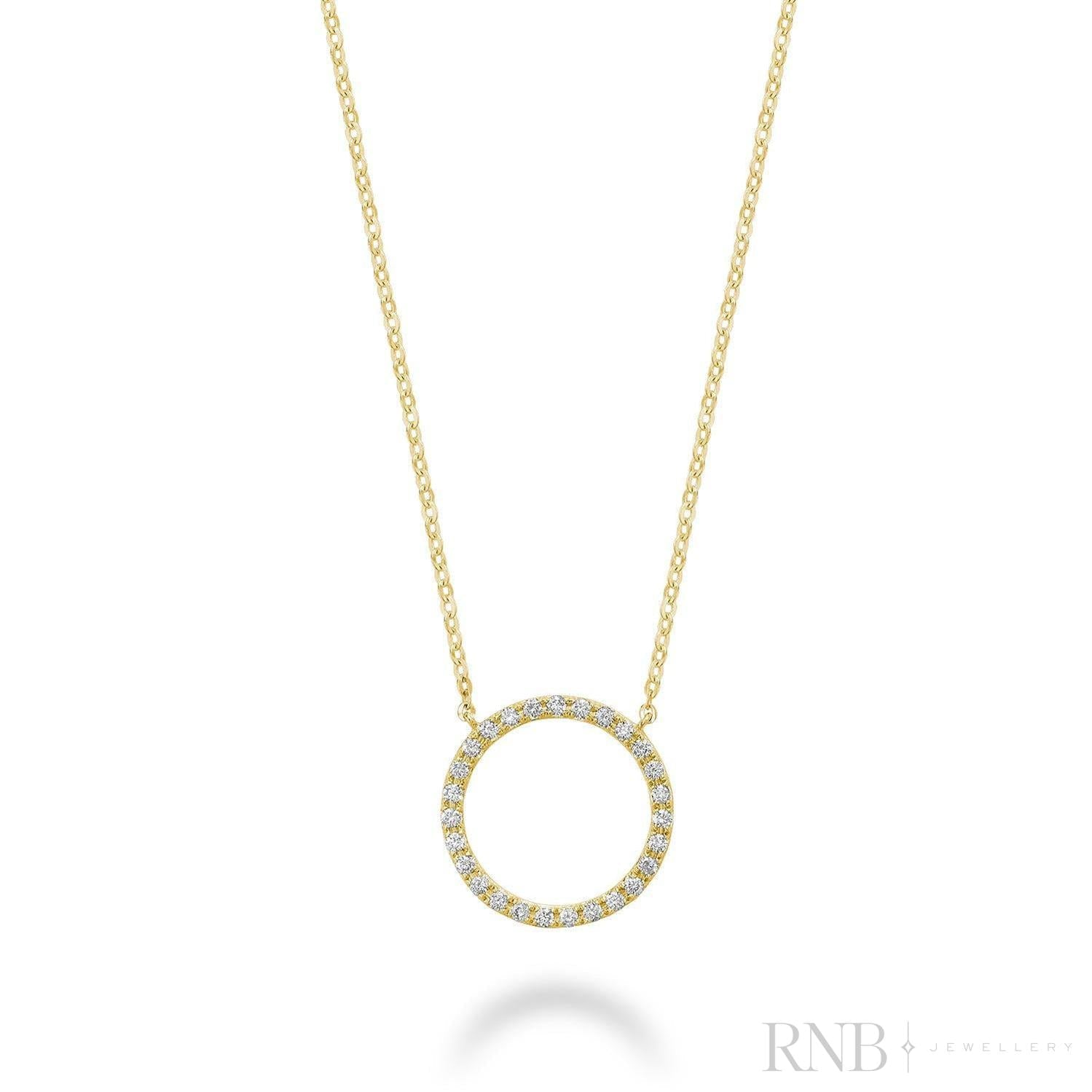 Circle of Life Diamond Necklace