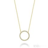 Circle of Life Diamond Necklace
