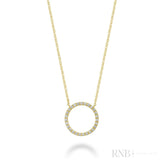 Circle of Life Diamond Necklace-RNB Jewellery