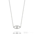 Evil Eye Diamond Necklace
