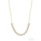Diamond Baguette Necklace