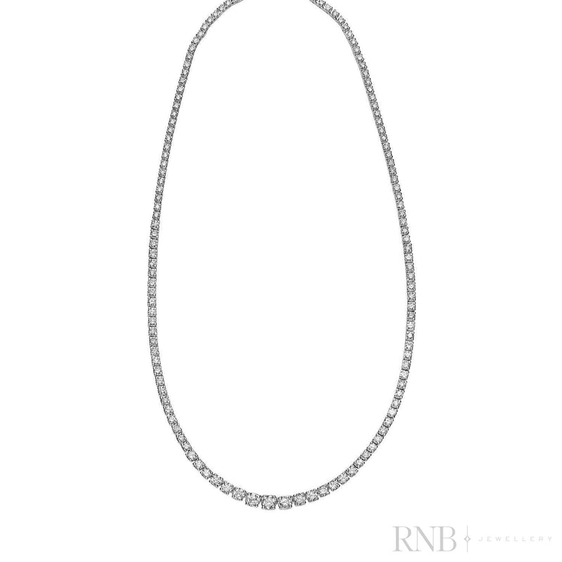 Diamond Tennis Necklace-RNB Jewellery