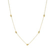 Interlocking Station Diamond Necklace