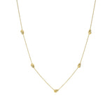 Interlocking Station Diamond Necklace