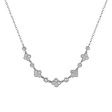 Clover Miligrain Empress Necklace