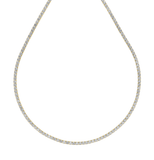 Lab Grown Tennis Necklace