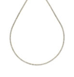Lab Grown Tennis Necklace