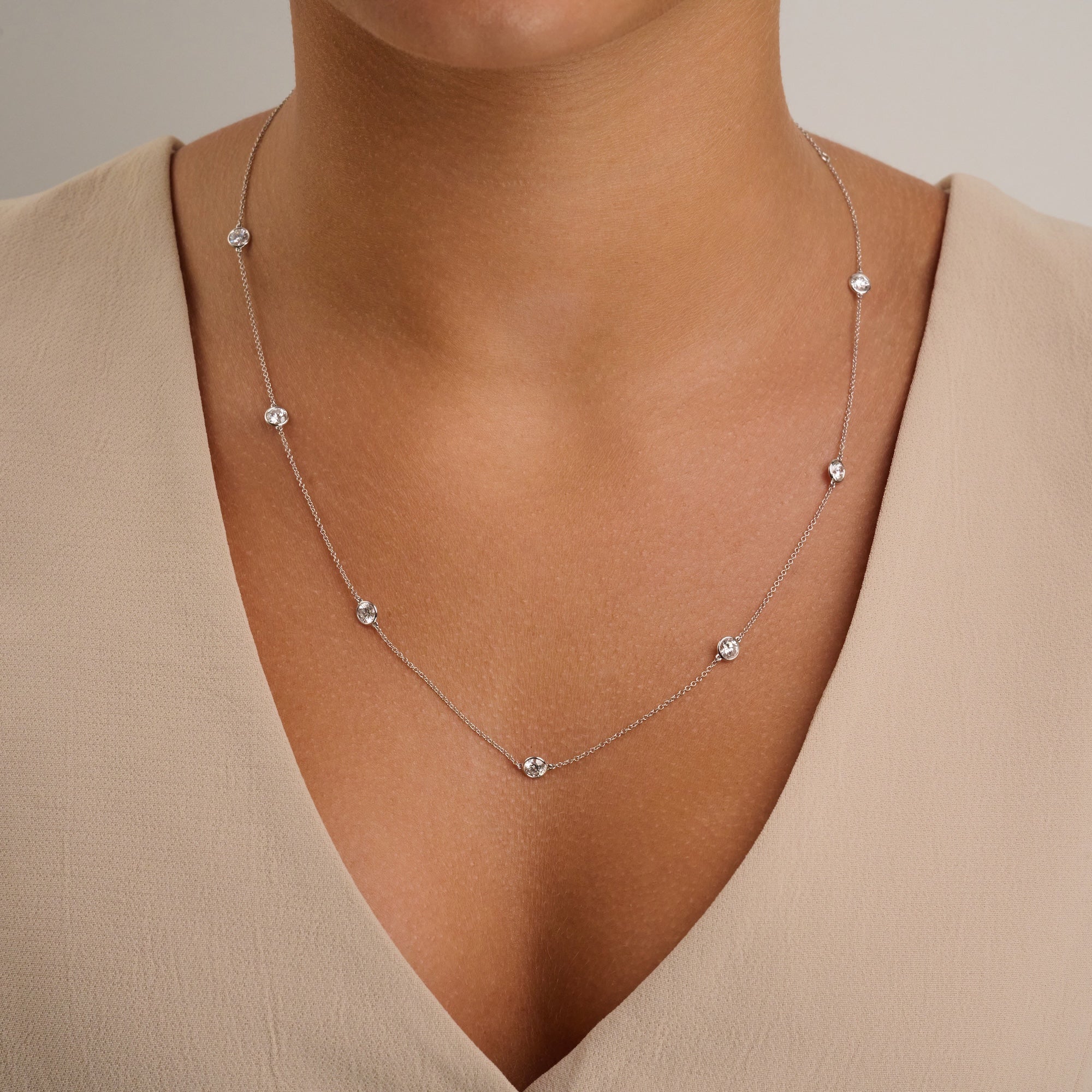 Lab Grown Diamond Necklace