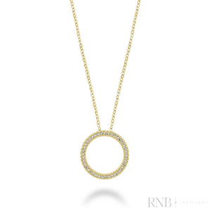 Circle Of Life Diamond Pendant-RNB Jewellery