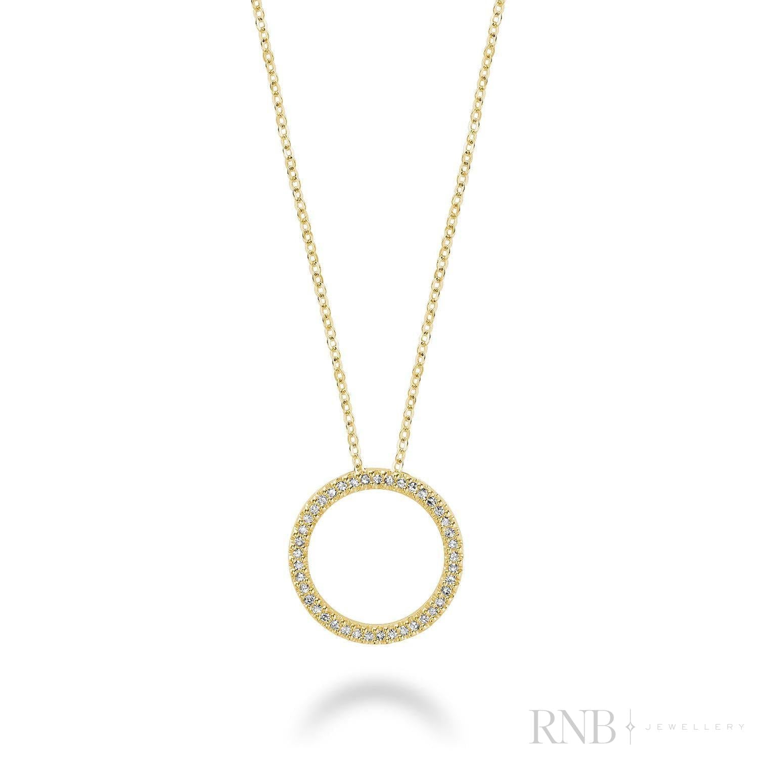 Circle Of Life Diamond Pendant
