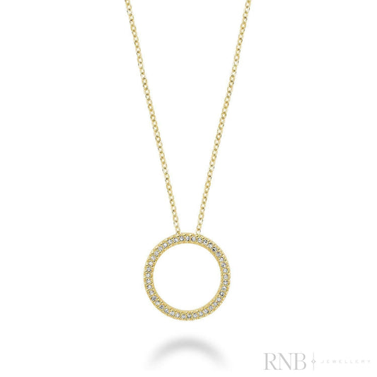 Circle Of Life Diamond Pendant