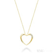 Heart Trinity Diamond Pendant