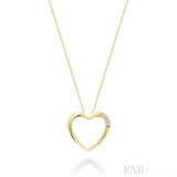 Heart Trinity Diamond Pendant