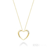 Heart Trinity Diamond Pendant-RNB Jewellery