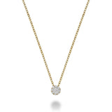 Cluster Diamond Pendant