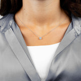 Cluster Diamond Pendant