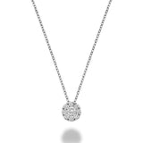 Cluster Diamond Pendant
