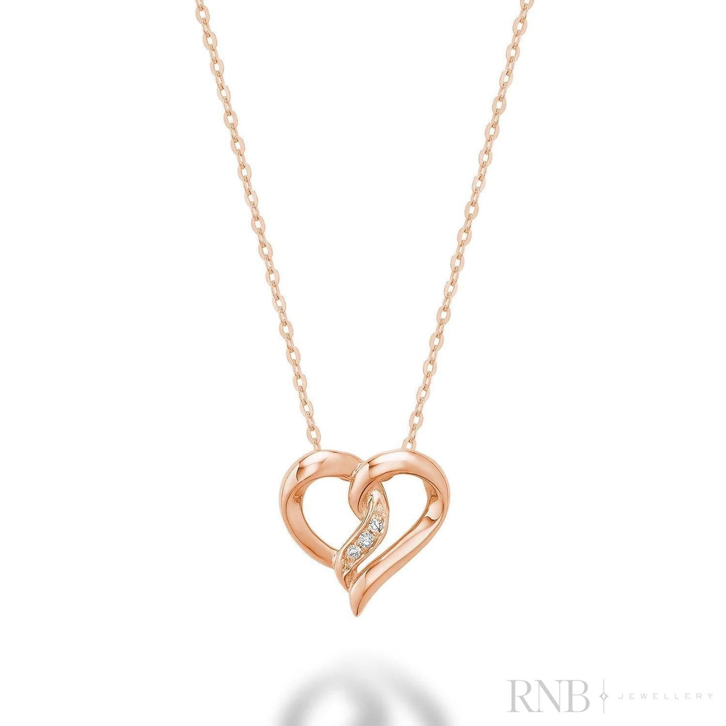 Fancy Heart Diamond Pendant