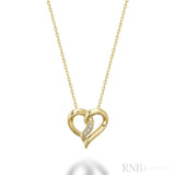 Fancy Heart Diamond Pendant