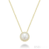 Pearl & Diamond Pendant