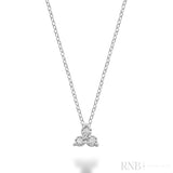 Trinity Illusion Diamond Pendant