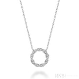 Marquise Circle of Life Diamond Necklace-RNB Jewellery