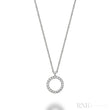 Circle Shape Diamond Pendant
