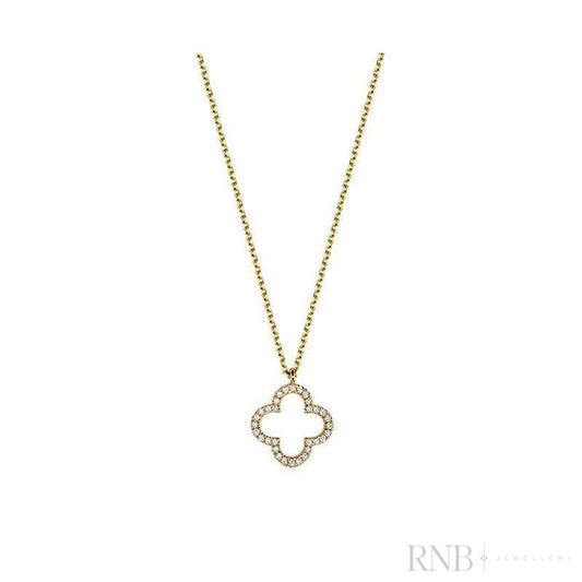 Clover Diamond Necklace