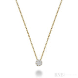 Cluster Diamond Pendant-RNB Jewellery