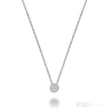 Cluster Diamond Pendant-RNB Jewellery