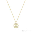 Star Of David Diamond Pendant
