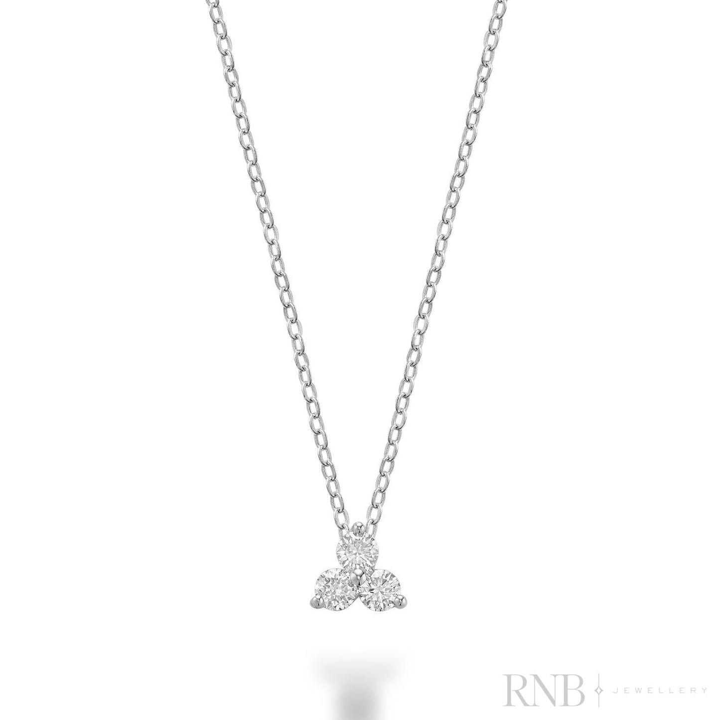 Trinity Diamond Pendant-RNB Jewellery