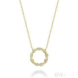 Marquise Circle of Life Diamond Necklace-RNB Jewellery