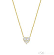 Pave Heart Diamond Pendant