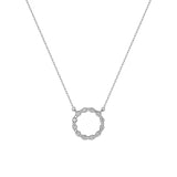 Elegant Circle Of Life Diamond Pendant