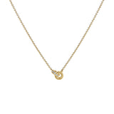 Interlocking Diamond Necklace