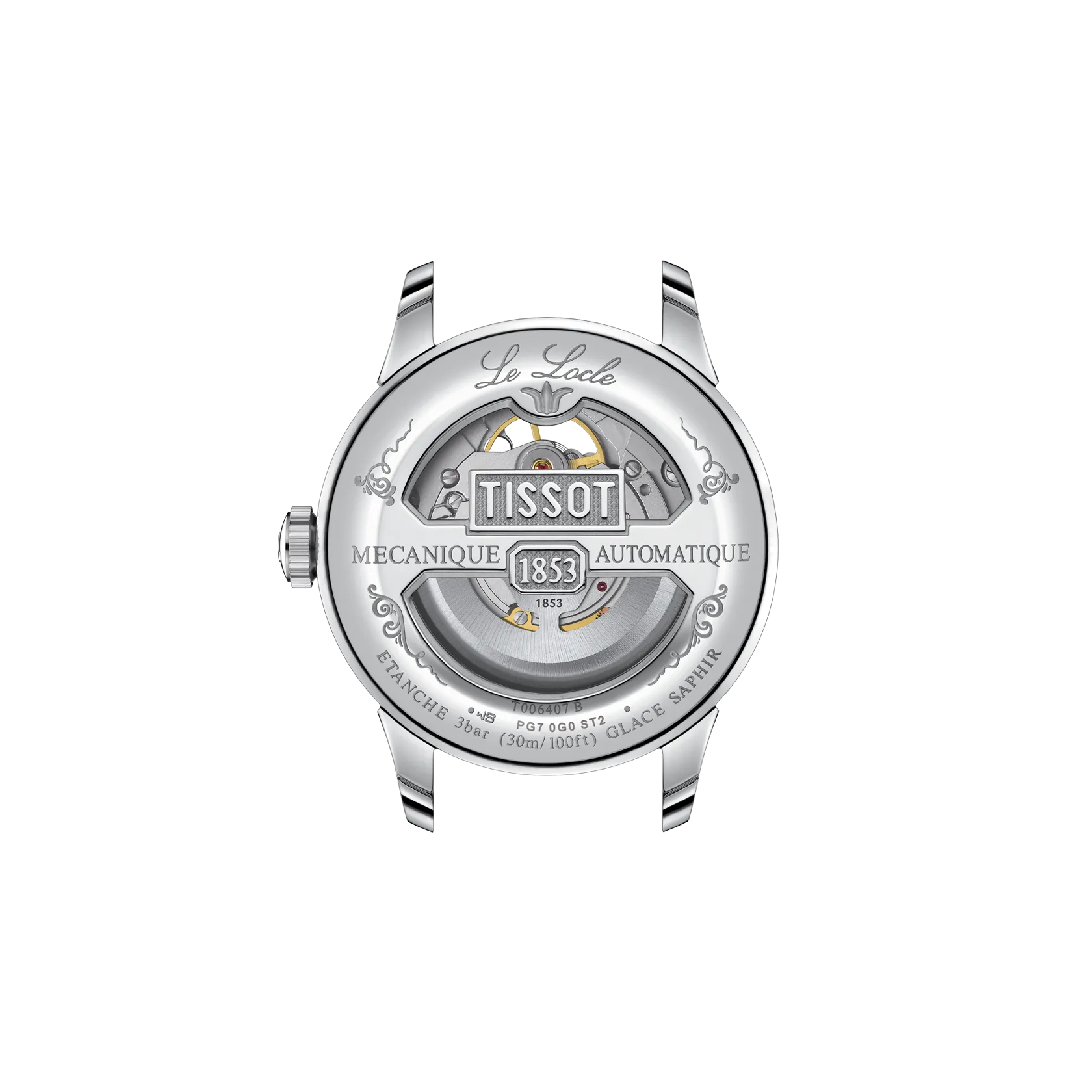Tissot Le Locle Powermatic 80 Open Heart T0064071103302