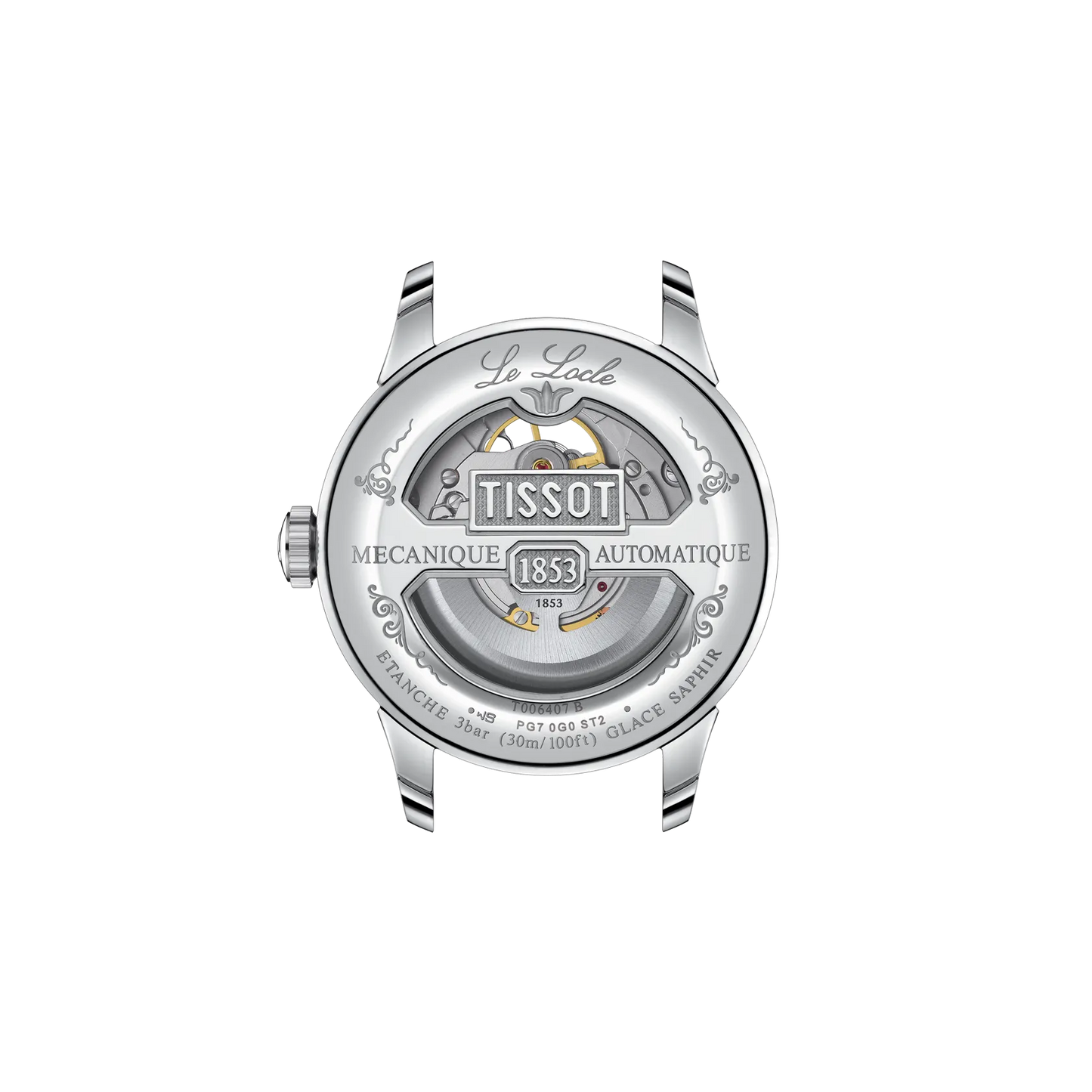 Tissot Le Locle Powermatic 80 Open Heart T0064071103302